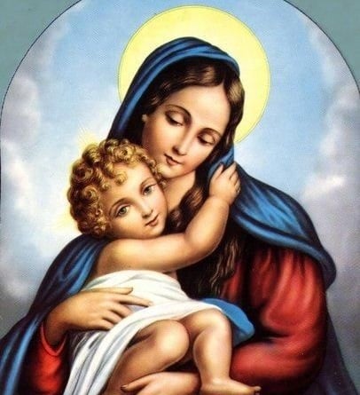 Mother Mary and Child